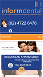 Mobile Screenshot of informdental.com.au